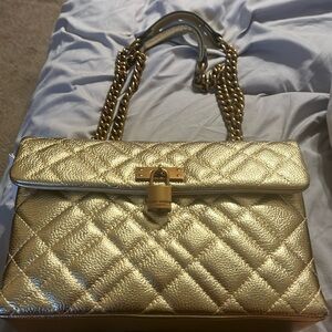 Kurt Geiger Gold Bag NWT
